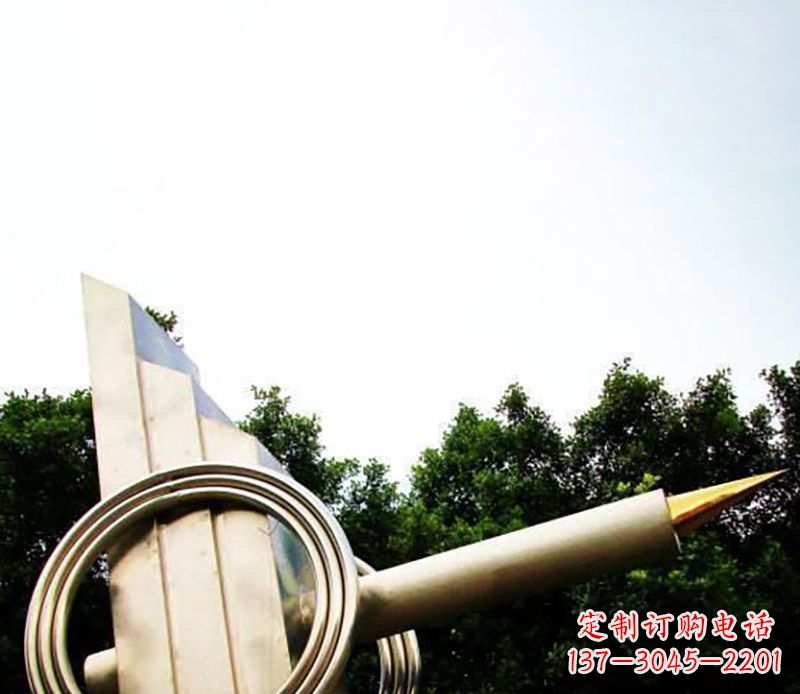泸州不锈钢钢笔雕塑把简单的钢笔变成艺术品