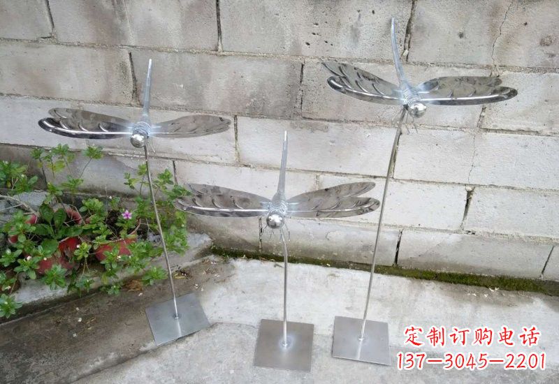 泸州动物雕塑不锈钢蜻蜓的精美镜面