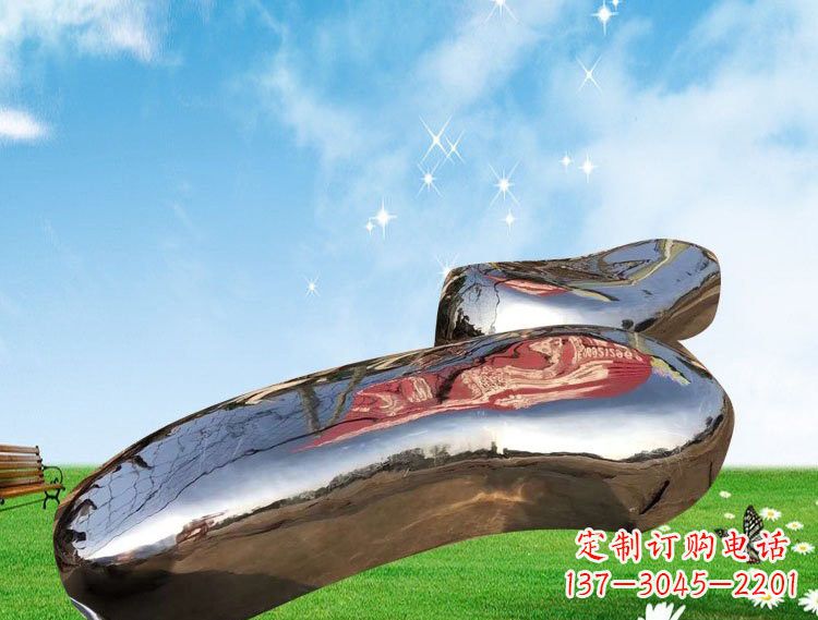 泸州精美的不锈钢鹅卵石雕塑