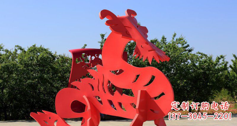 泸州不锈钢貔貅雕塑为广场增添美感