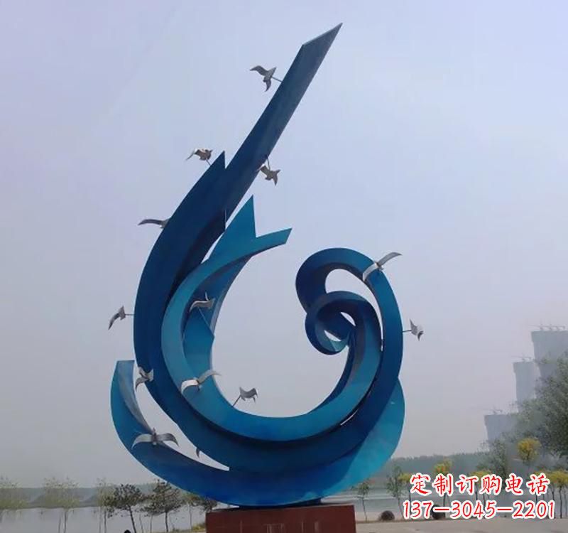 泸州不锈钢鸽子雕塑——缔造城市新景象