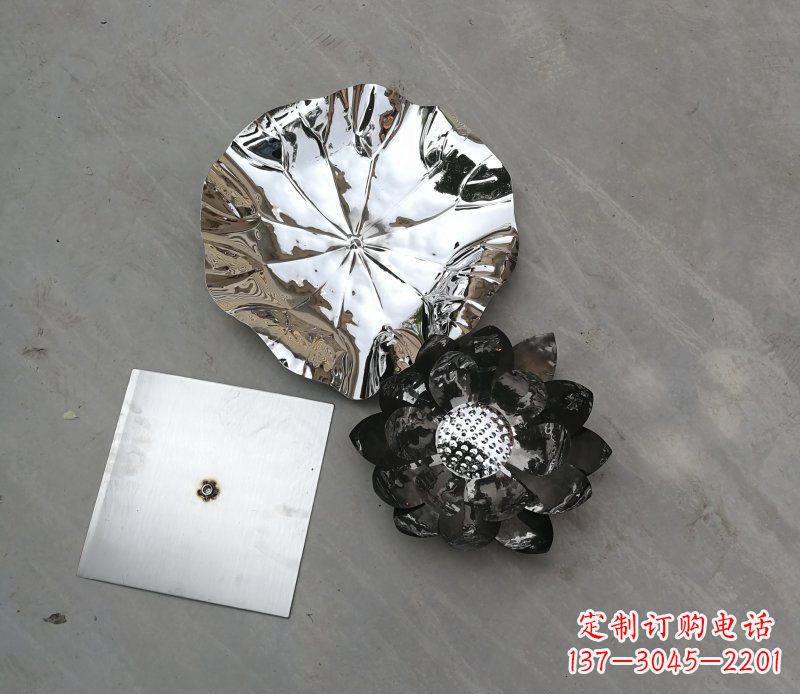 泸州不锈钢荷叶雕塑传承传统文化