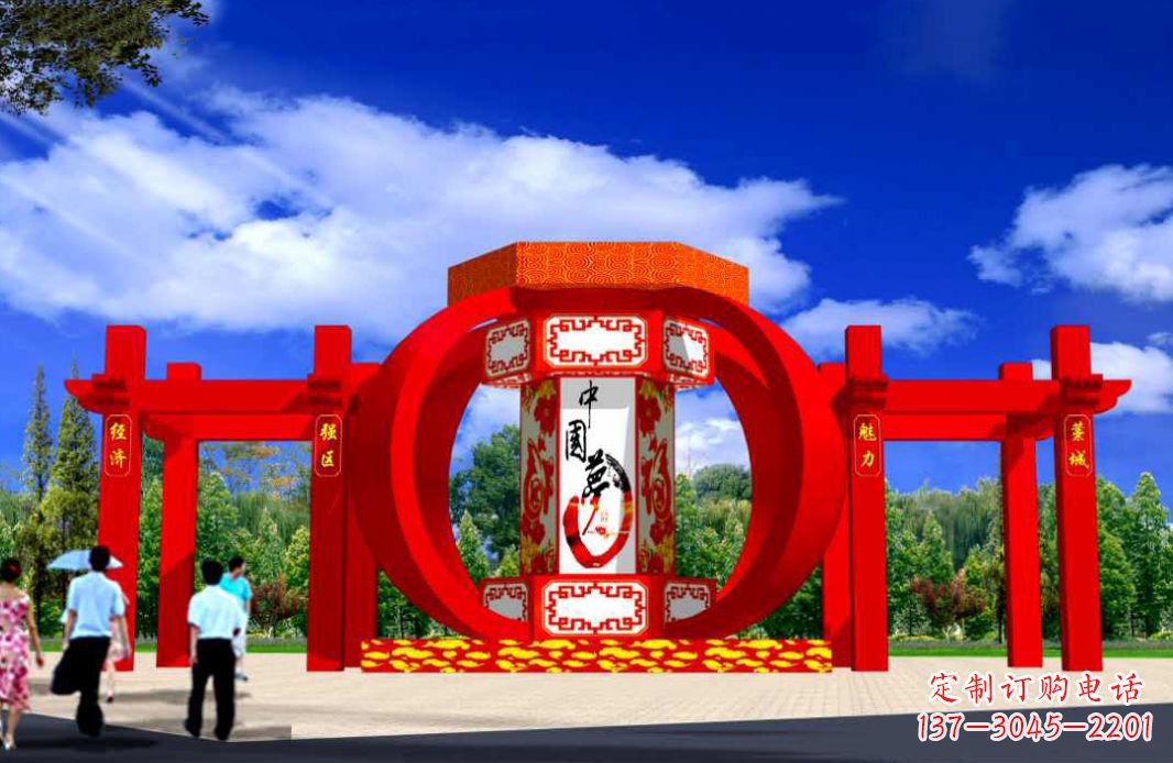 泸州灯笼点亮城市景观