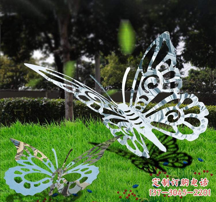 泸州不锈钢蝴蝶雕塑艺术的美丽诠释