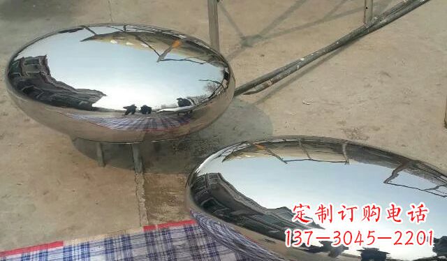 泸州不锈钢鸡蛋雕塑精美的艺术作品