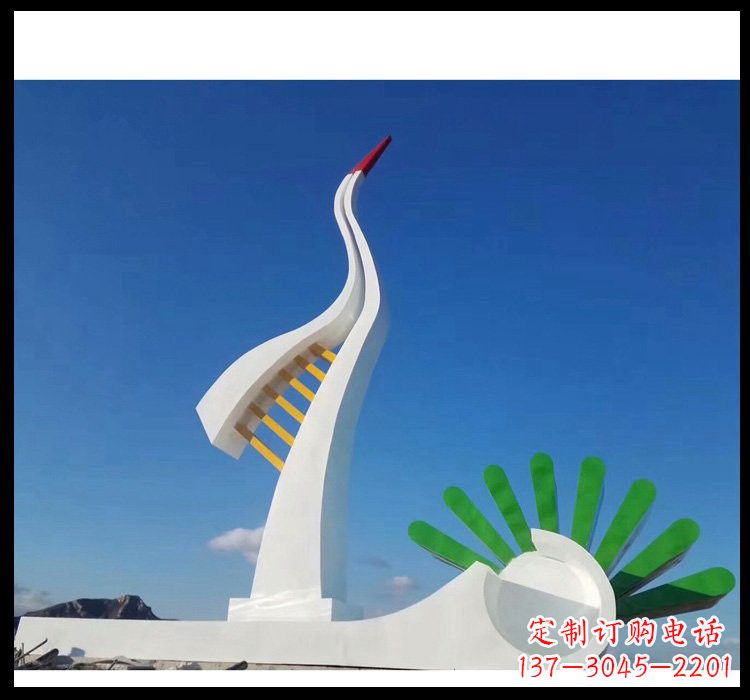 泸州不锈钢松树雕塑，美轮美奂