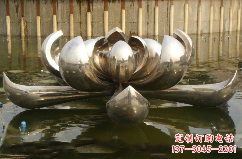 泸州不锈钢莲花喷泉雕塑艺术精品的传承