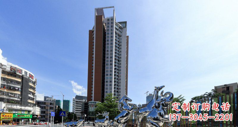 泸州不锈钢大象雕塑集美观与功能于一体