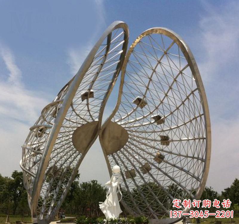 泸州不锈钢美陈贝壳雕塑精美的艺术品