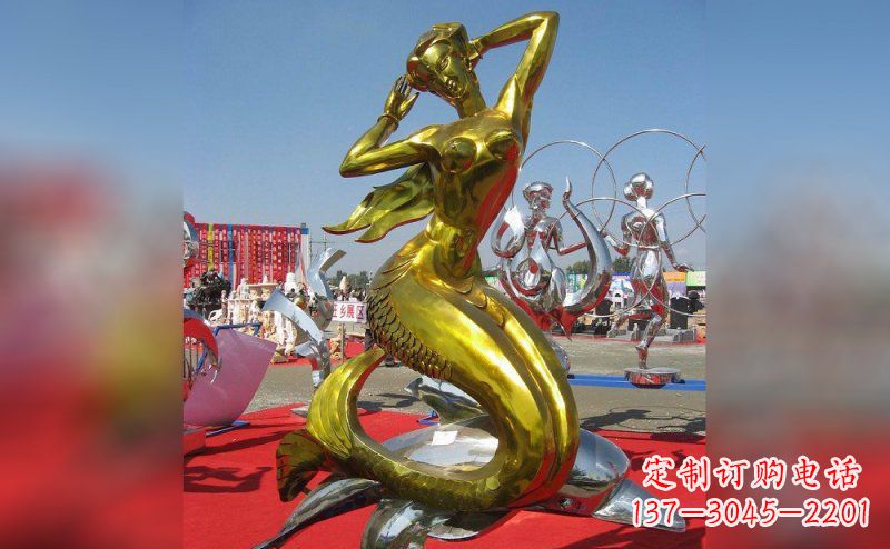 泸州海底美人鱼雕塑
