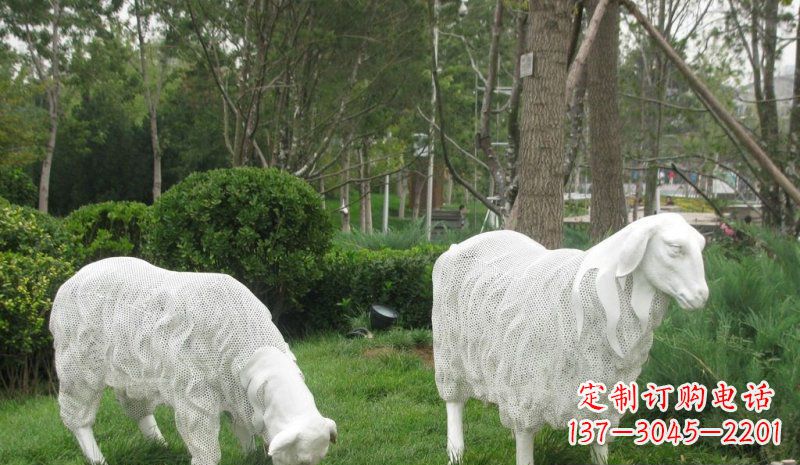 泸州不锈钢绵羊雕塑——精致美观的艺术品