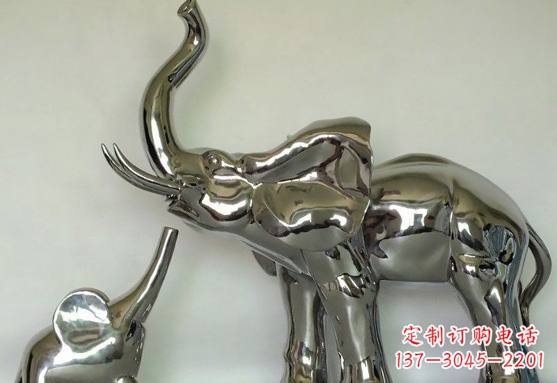 泸州不锈钢大象雕塑