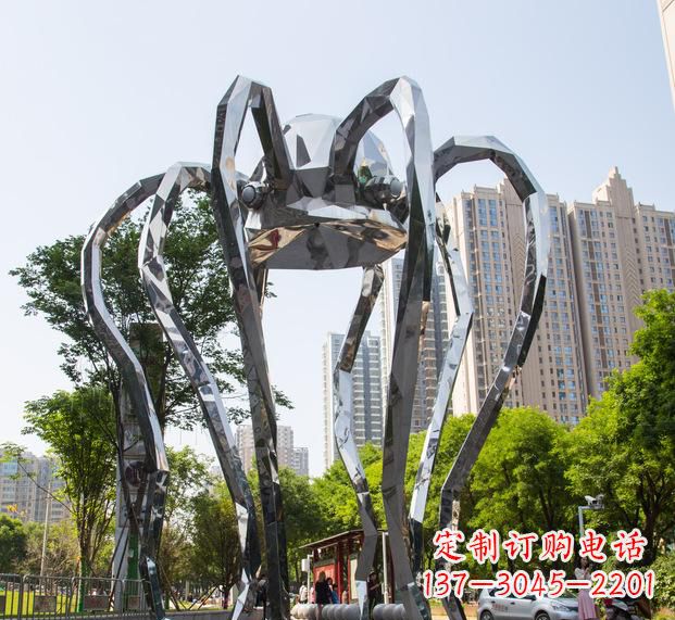 泸州精致的不锈钢螃蟹雕塑