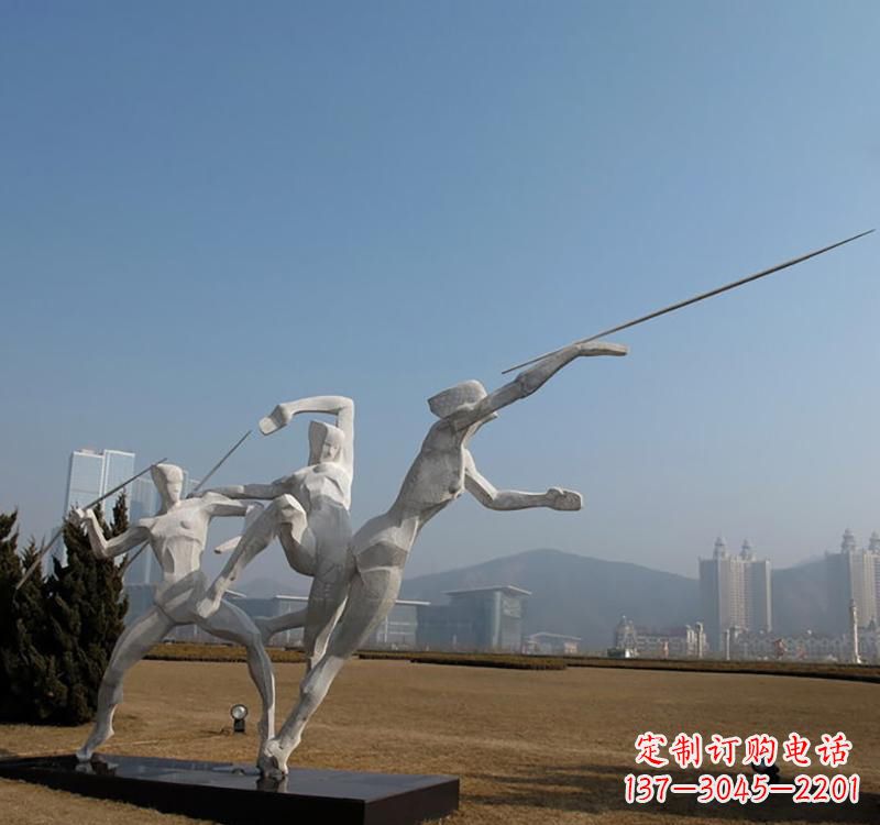 泸州不锈钢标枪雕塑