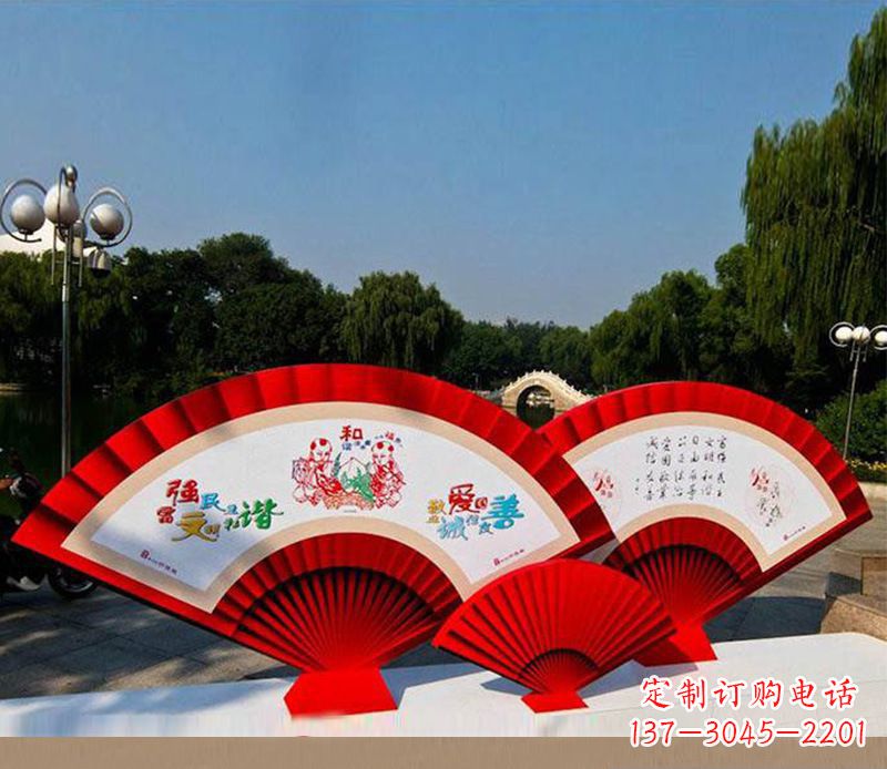 泸州不锈钢价值观雕塑——见证社会主义核心价值观