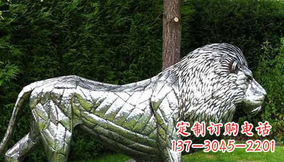 泸州不锈钢狮子雕塑拥有经典古典风格