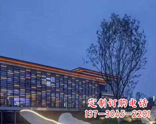 泸州不锈钢网状蝴蝶雕塑——精美而优雅