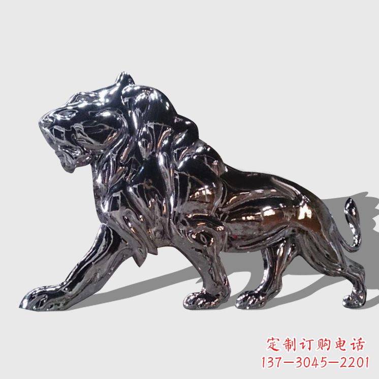 泸州不锈钢西洋狮子雕塑