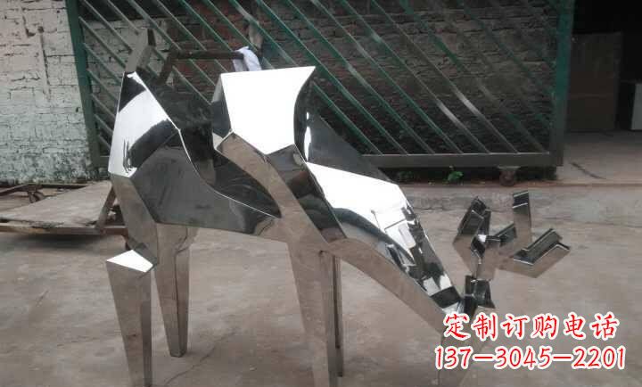 泸州不锈钢小羊雕塑艺术的精髓