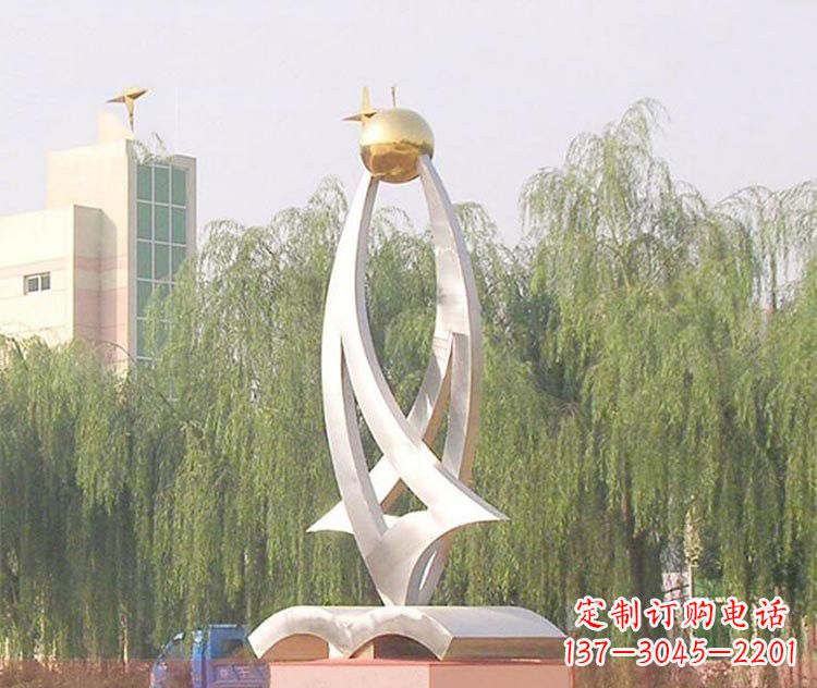 泸州铭记校园美好——不锈钢书籍雕塑