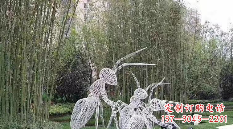 泸州不锈钢艺术蚂蚁雕塑