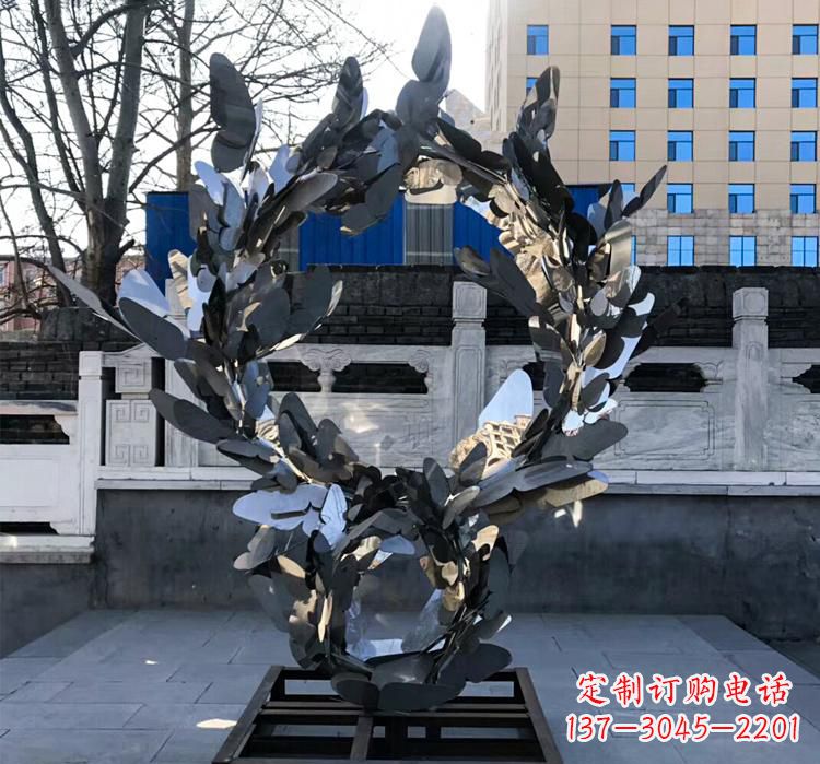 泸州不锈钢蝴蝶之美——不锈钢艺术蝴蝶景观雕塑