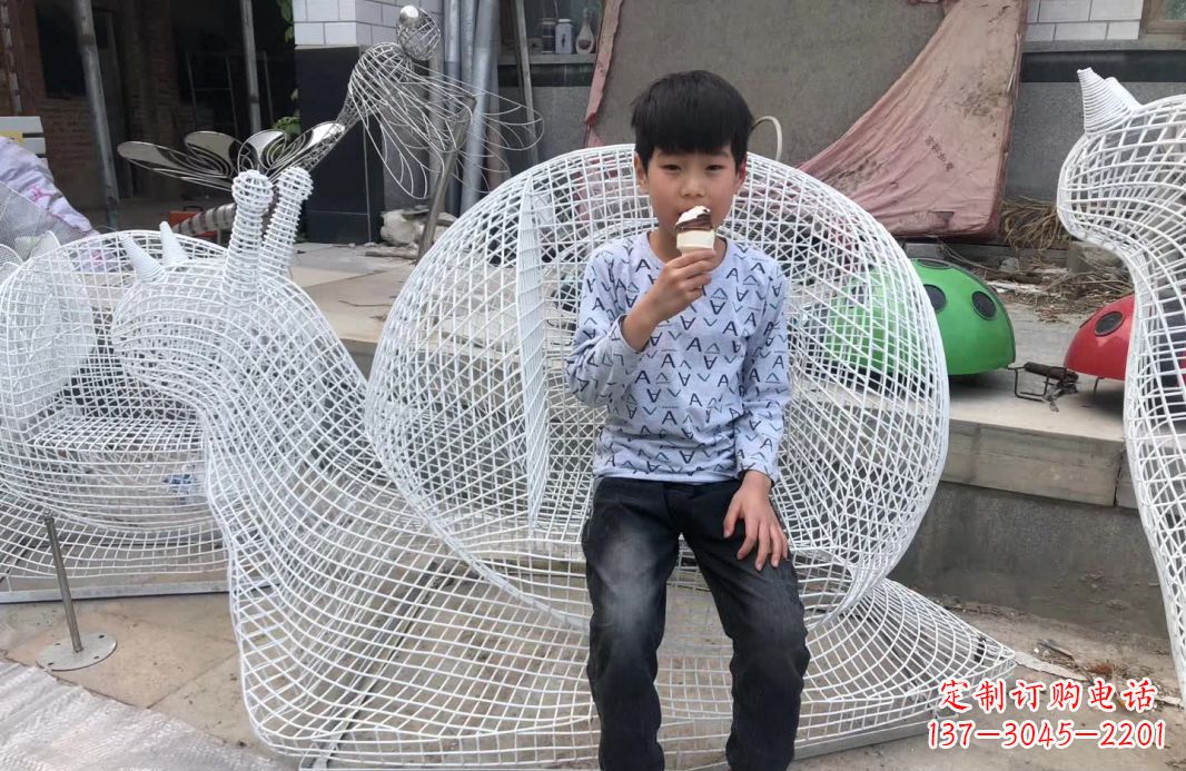 泸州精美不锈钢蜗牛雕塑