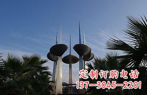 泸州不锈钢避雷针雕塑精致静谧的安全保护