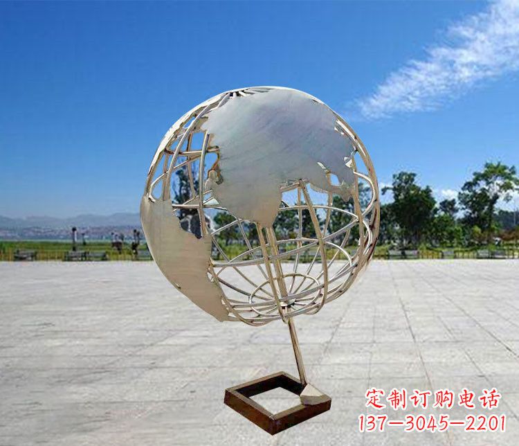 泸州神奇的不锈钢地球仪雕塑