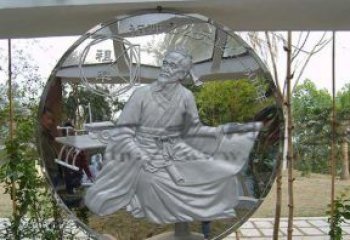 泸州青铜像祖冲之雕塑