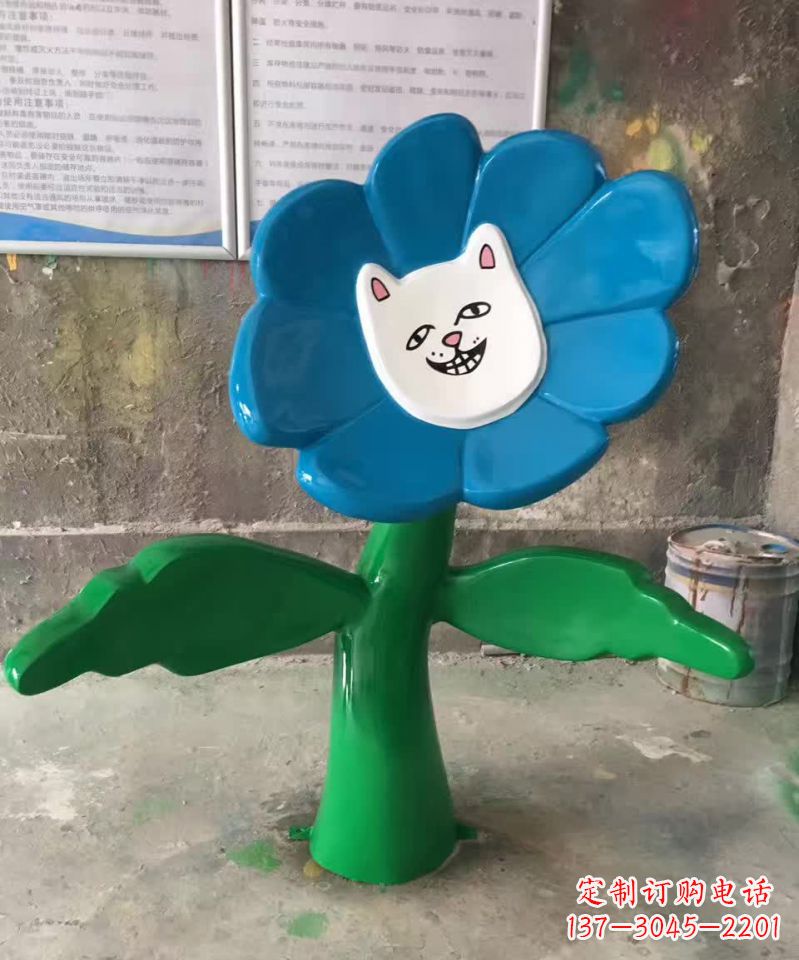 泸州不锈钢装饰太阳花雕塑—给城市添彩