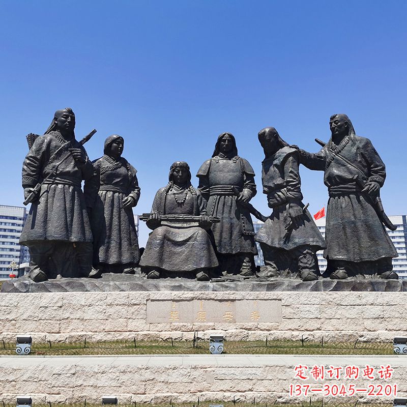 泸州草原母亲——传承爱的雕塑