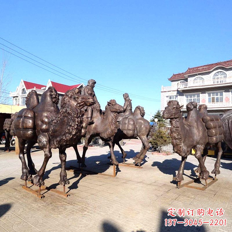 泸州茶马古道骆驼队