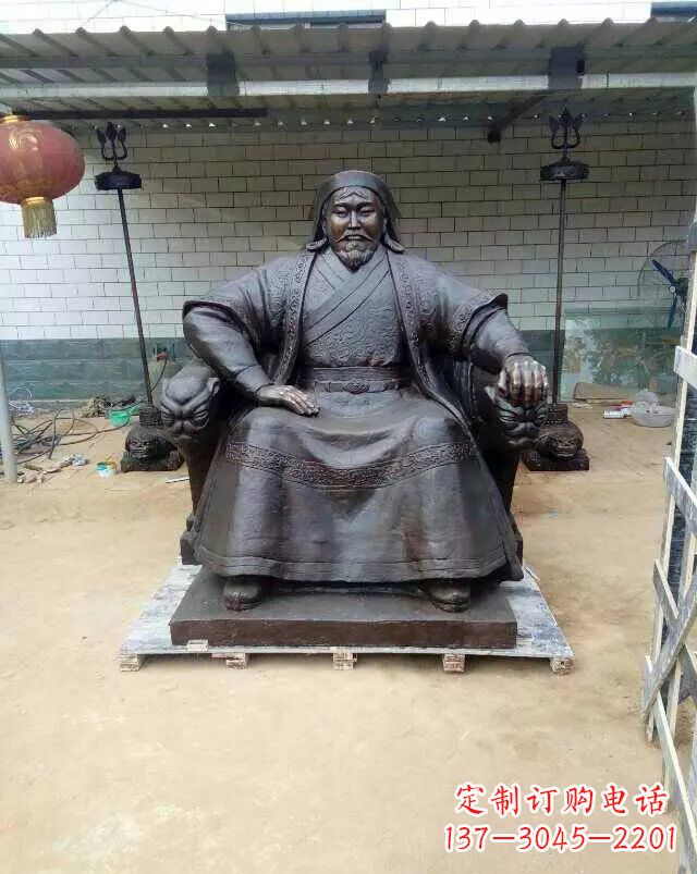 泸州成吉思汗永垂不朽的英雄