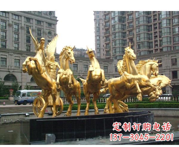 泸州阿波罗的象征——青铜雕塑