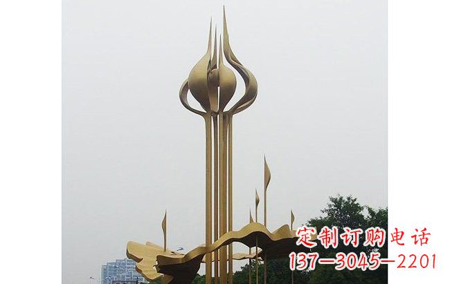 泸州莲花雕塑缔造城市精神之家