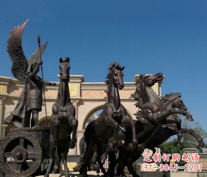 泸州马雕塑引领全城欣赏