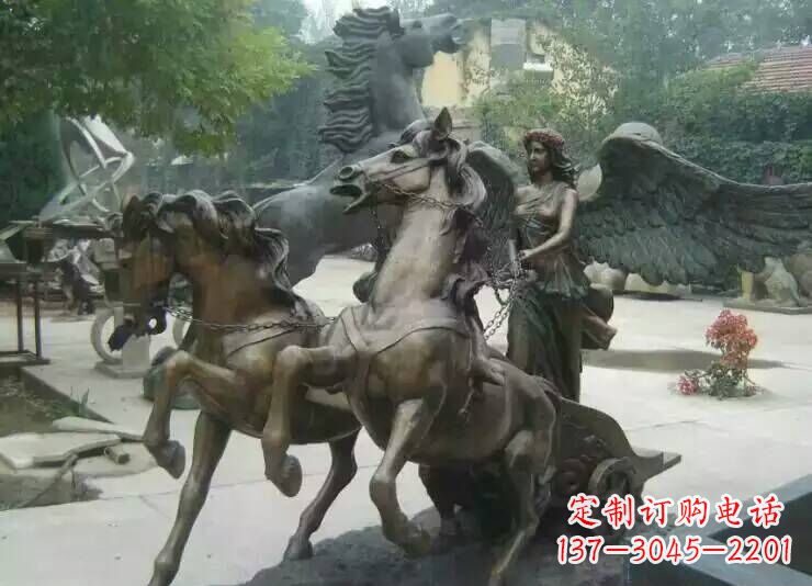 泸州马雕塑城市广场的一道美丽风景线