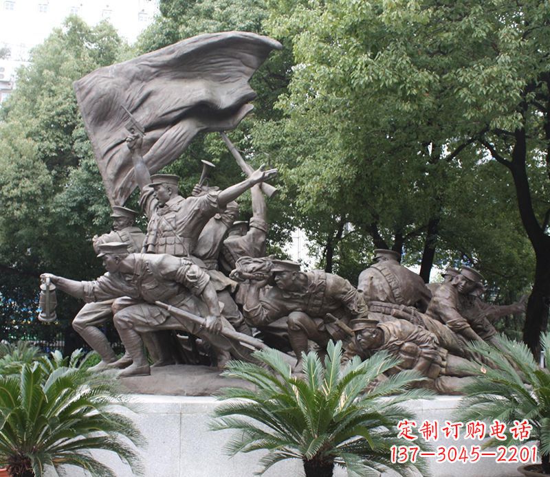 泸州革命战士的荣耀——铜雕的艺术之美