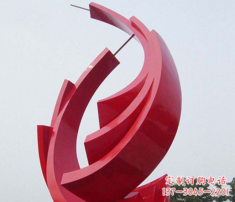 泸州抽象帆船不锈钢雕塑