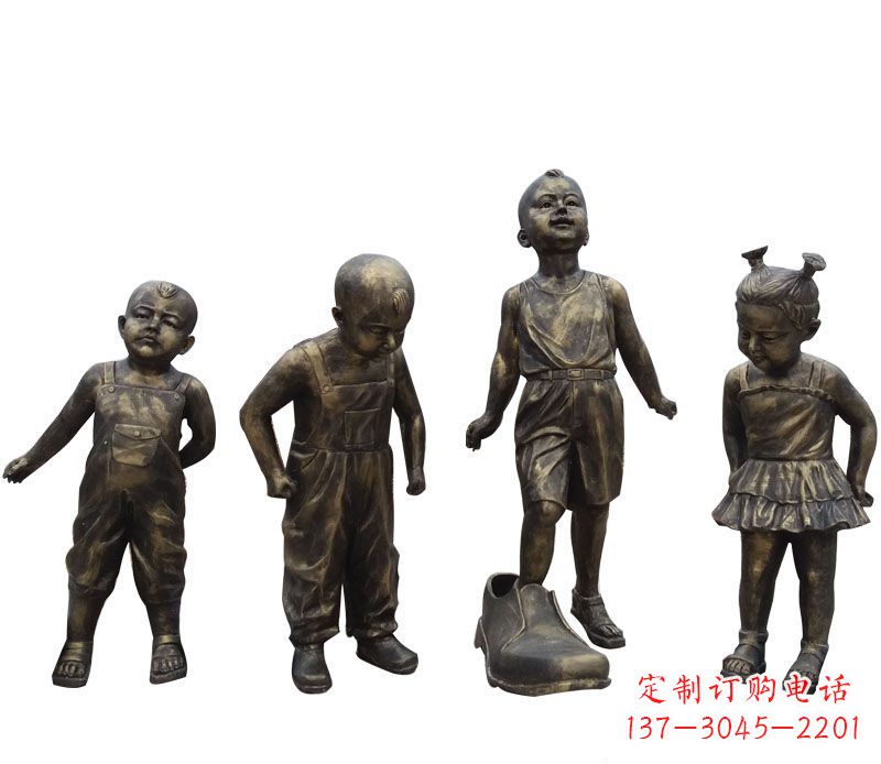 泸州儿童雕塑传承中国古代文化