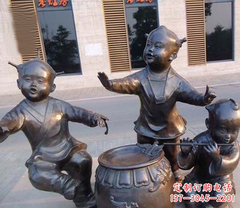 泸州儿童铜雕——传承精神家园的艺术瑰宝