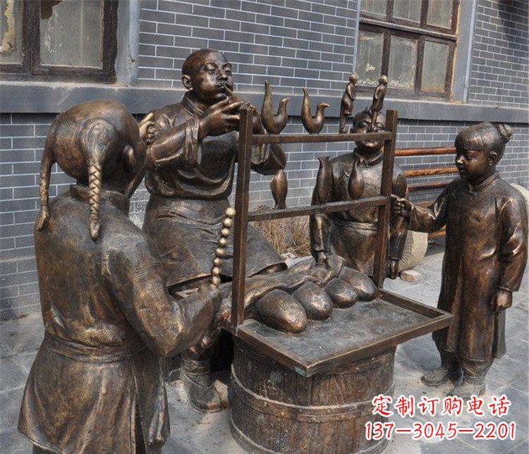 泸州糖人雕塑——街边温馨的小情调