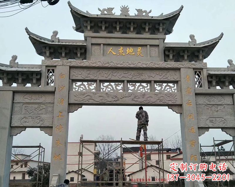 泸州牌坊雕塑