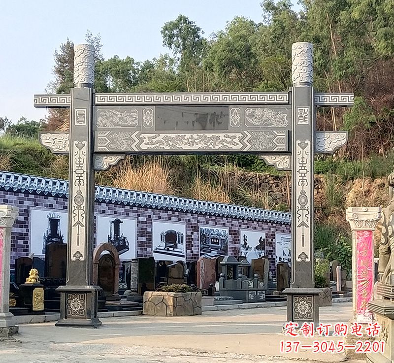 泸州古村牌坊雕塑精湛技艺的经典之作