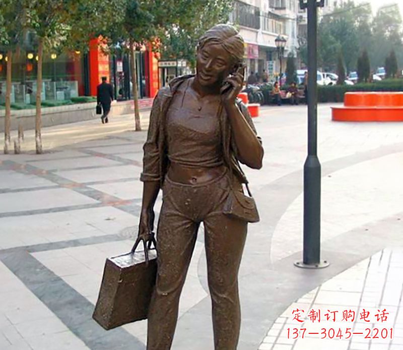 泸州通话女性雕塑