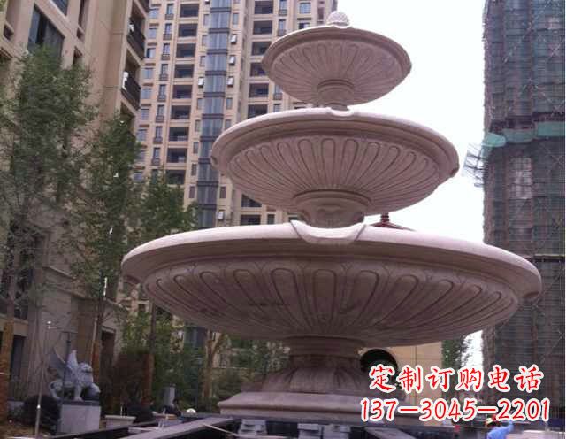 泸州大理石大型喷泉石雕宏伟精美的艺术之作