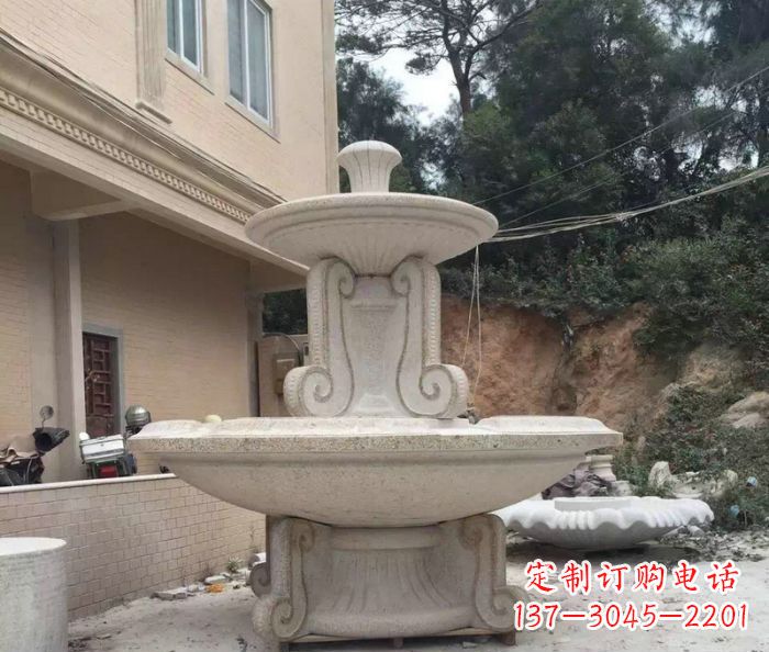 泸州大理石大型喷泉雕塑精致美观又富有艺术气息