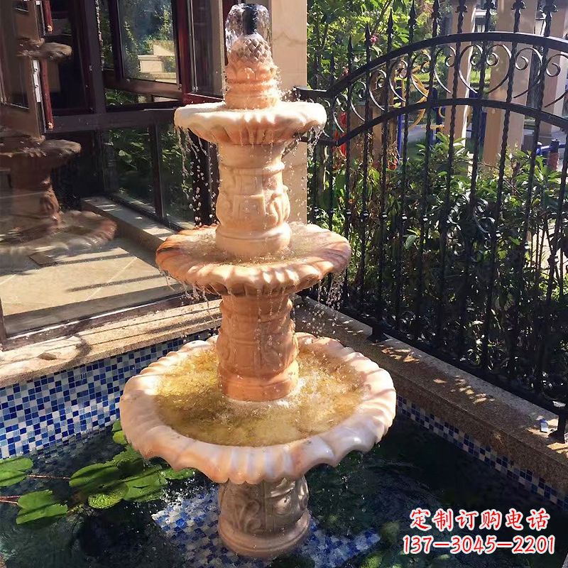 泸州大理石雕刻风水球赋予神秘力量