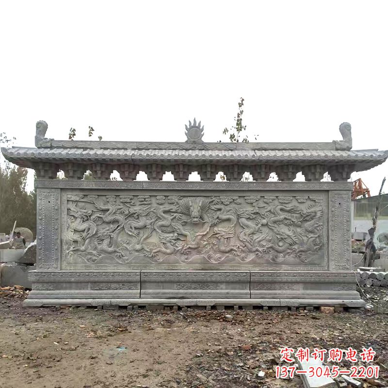 泸州大理石影壁雕塑美丽的艺术精品